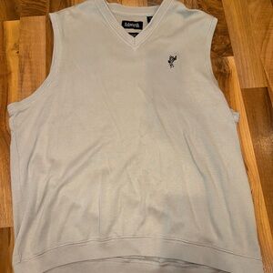 Ashworth men’s golf vest, super soft 100% cotton‎ made in Peru size M sport